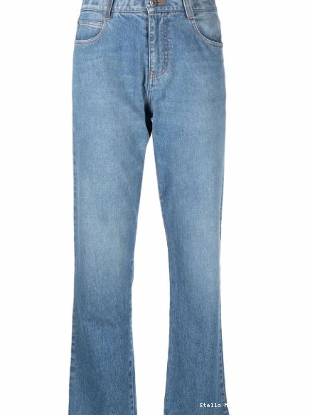 Cheap Pepper Logo Women jeans Salt McCartney & Stella slim-cut 0413